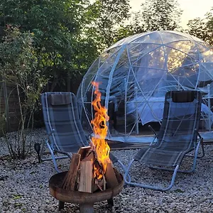  Luxuszelt Fichtel-bubble Hottub Optional Zubuchbar